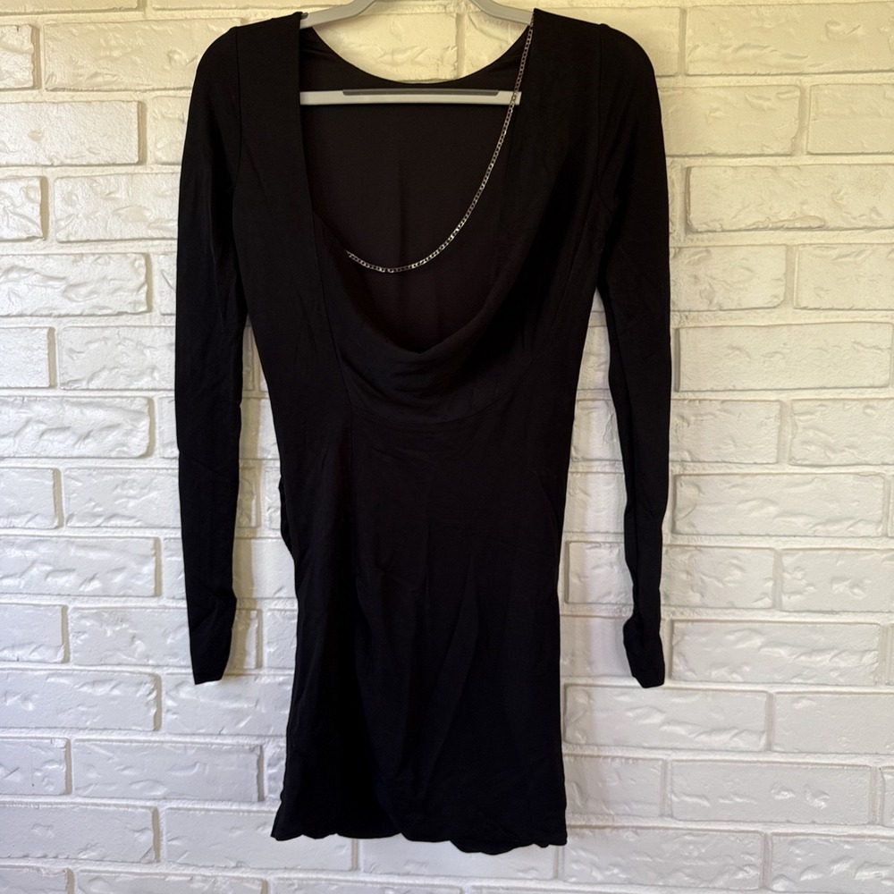 BCBG Maxazria Women's Dress Black Lined Sz XS Party Cocktail Club
